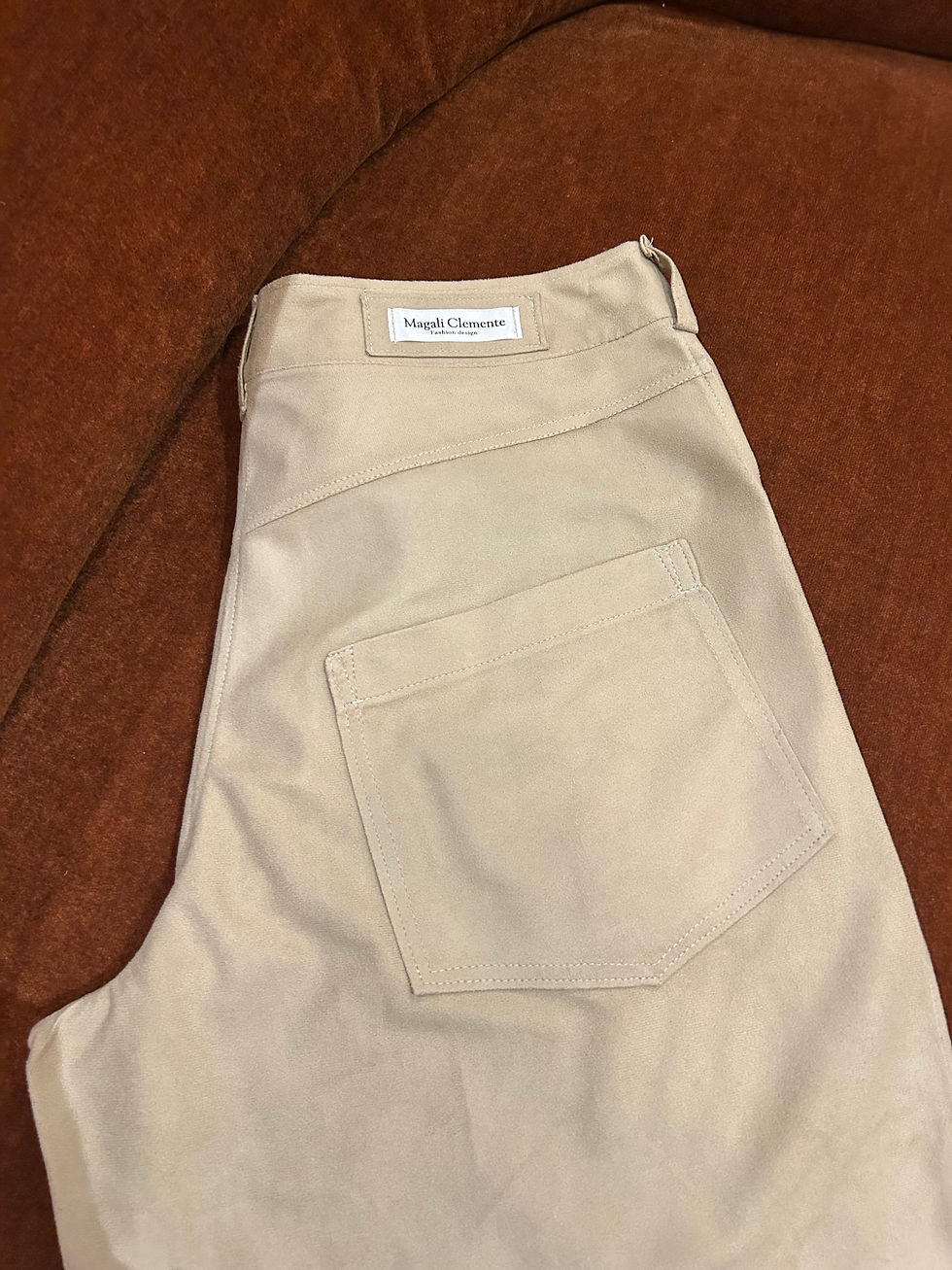 Thumbnail: Fake Suede Trousers