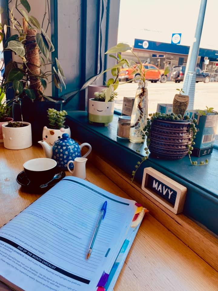 Goal setting habits over tea