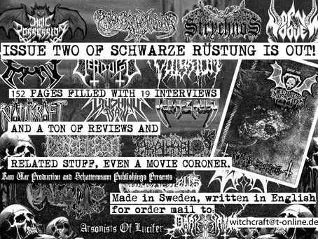 Soon the new issue of SCHWARZE RÜSTUNG will be released!