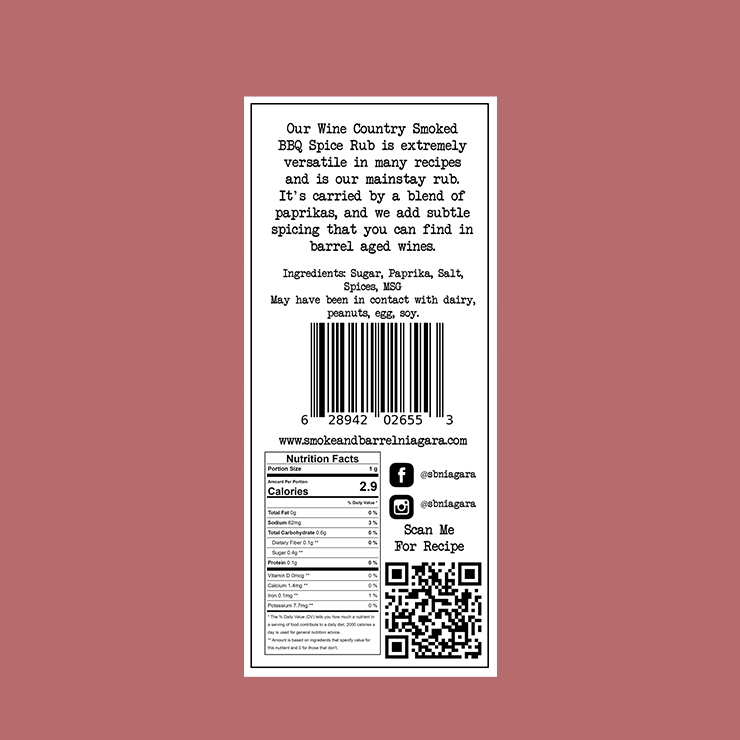 Thumbnail: Wine Country Smoked BBQ Spice Rub