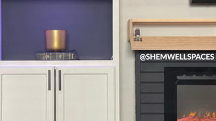 DIY HIDDEN STORAGE MANTEL