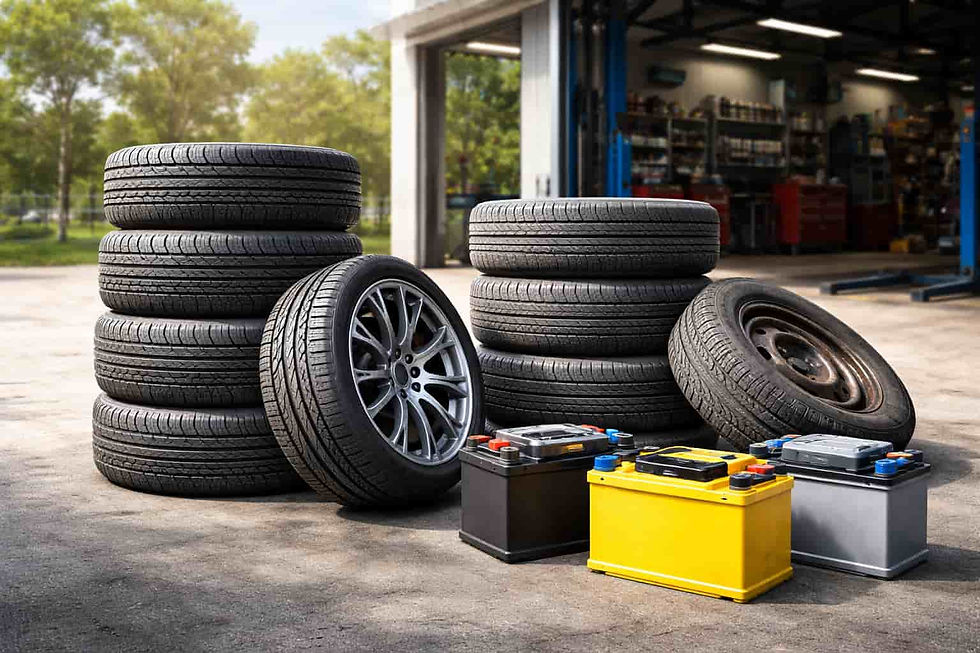 Auto products including tires and batteries in Honolulu HI