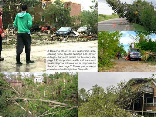 Work continues to repair and recover after derecho storm