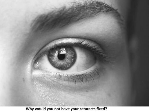 You’ve got to be kidding! The eyes have it