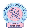 Easy Peasy Puppy Squeezy Qualified Instructor logo