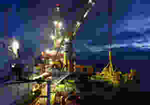 Piling operations underway 24/7