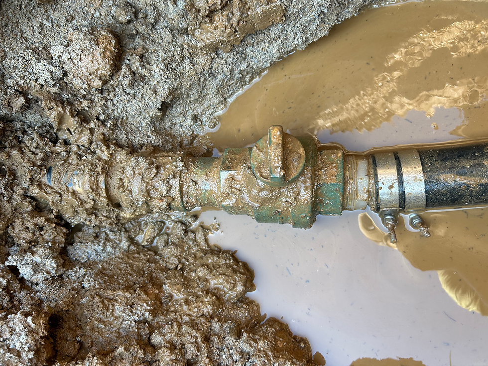 How to find a hidden plumbing leak
