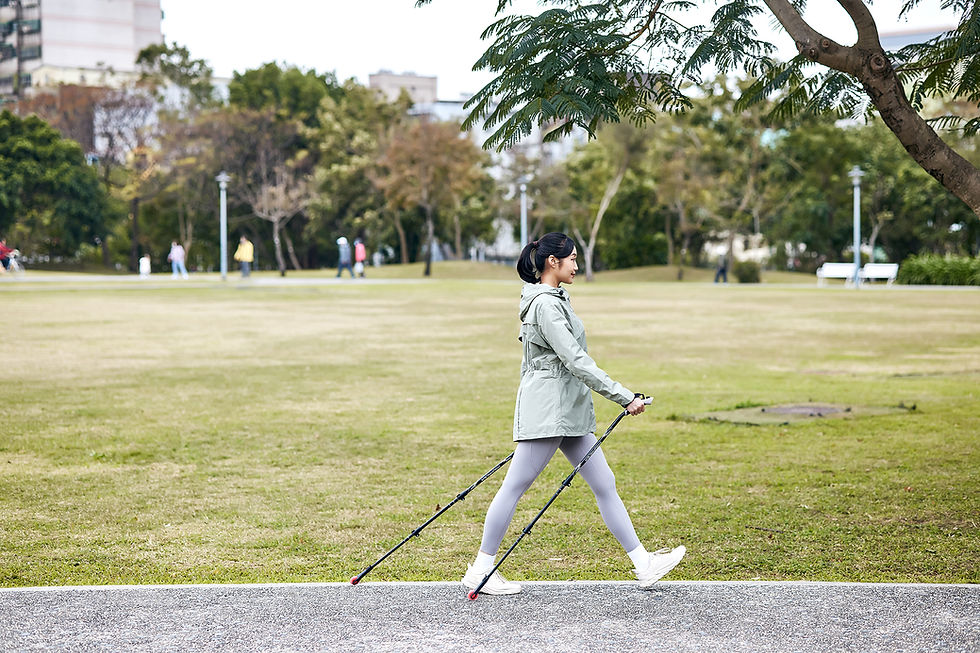 來自美國北歐式健走學校Afoot創辦人的推薦