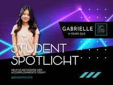 Student Spotlight - Gabrielle Tay