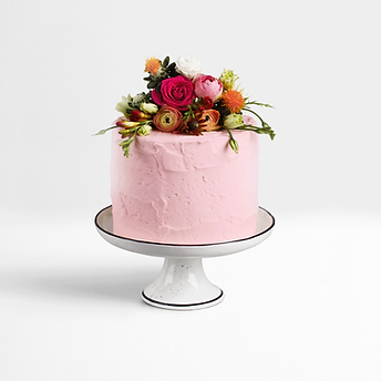 Gâteau de mariage rose