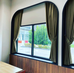 Tortilla Brown night curtains PW14