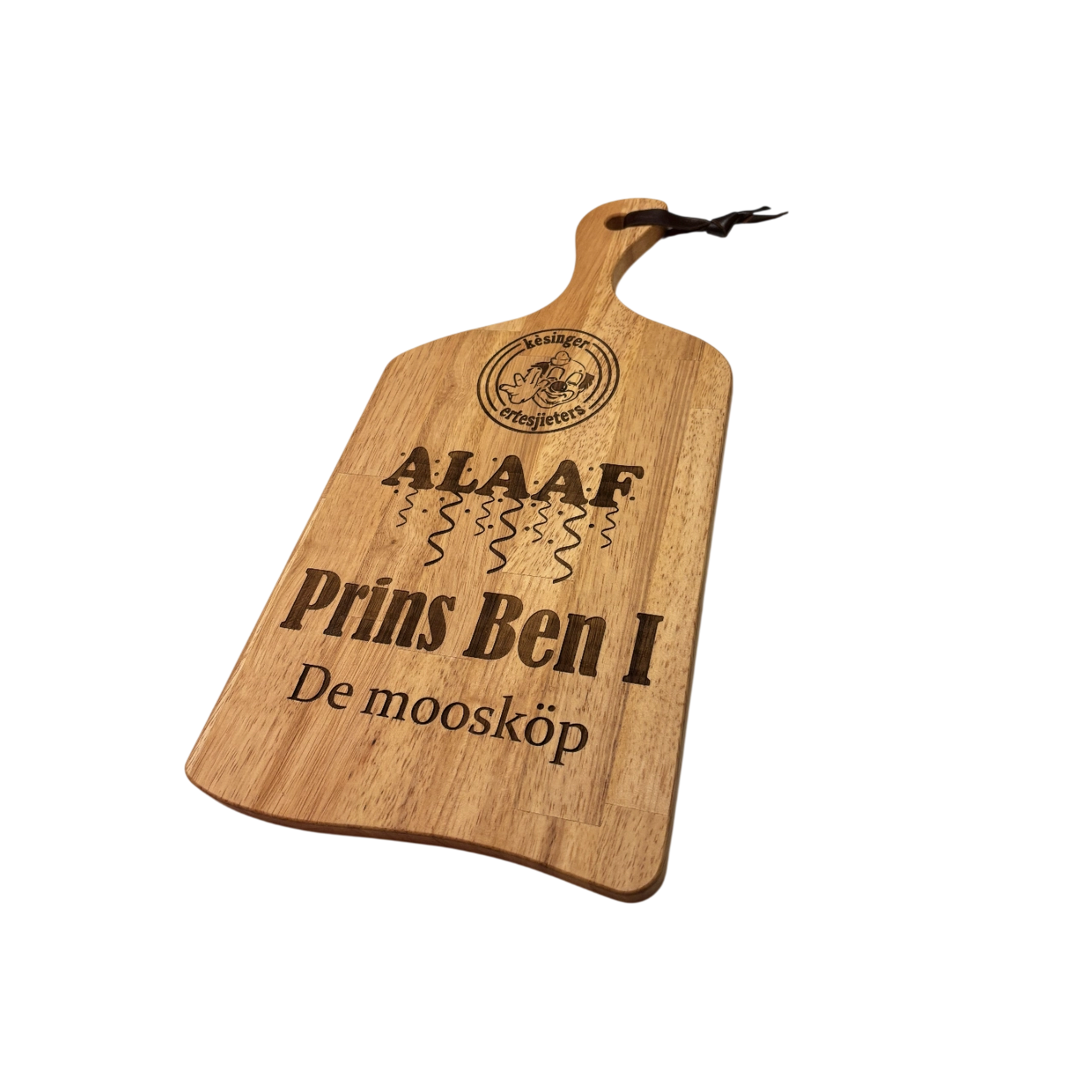 Gepersonaliseerde plank voor carnaval