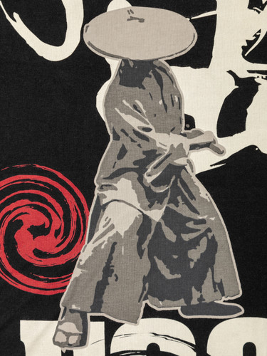 LIN AL-75801 - 『武の気迫』半袖Tシャツ | 【公式】参丸一今昔LIN