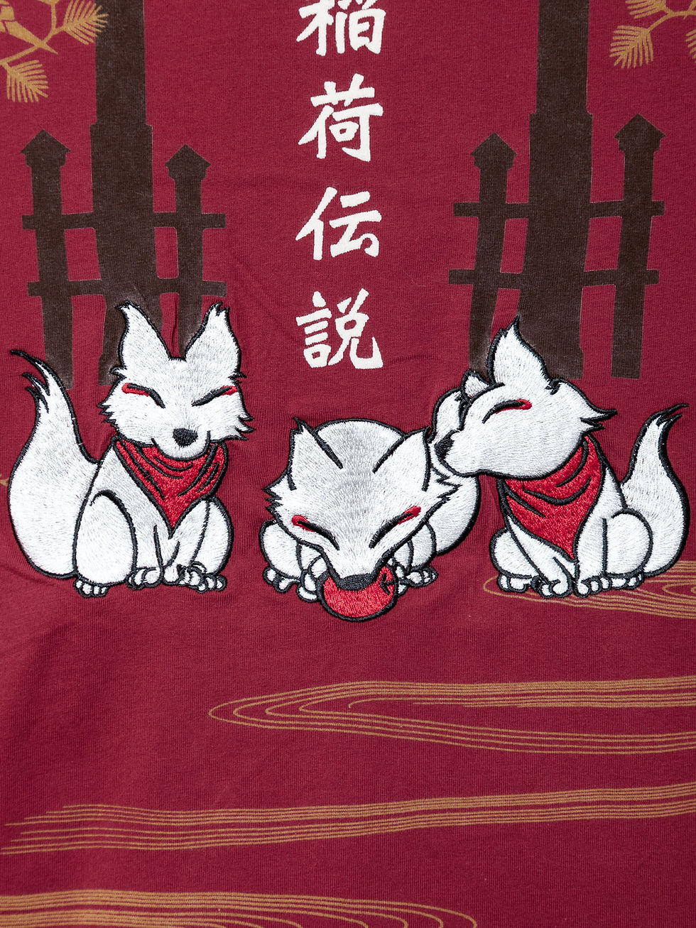 縮圖：今昔 KJ-26025  #18 こんじゃく『稲荷伝説』半袖Tシャツ
