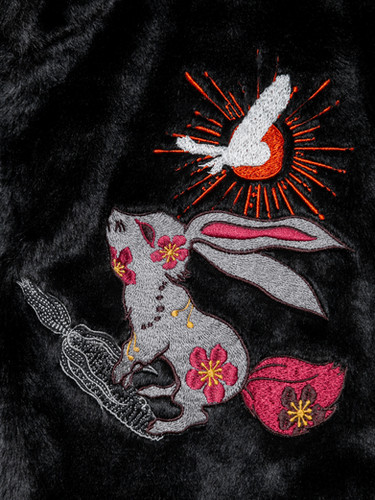 黒菟華 AL-759083 -12奥 KUROTOKA『MIXジュースを作ろう』ファーコート