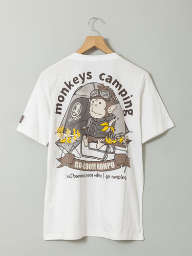 悟空本舗 LG-59903 -80 GO-COO!!! 『猿キャン△ 』半袖Tシャツ