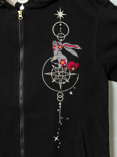 ○黒菟華 AL-759023 -61 kurotoka『満天の降り注ぐ星』ALL刺繡