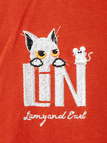 LiN AL-75807 -110『 招き猫』総刺繡パーカー | 【公式】参丸一