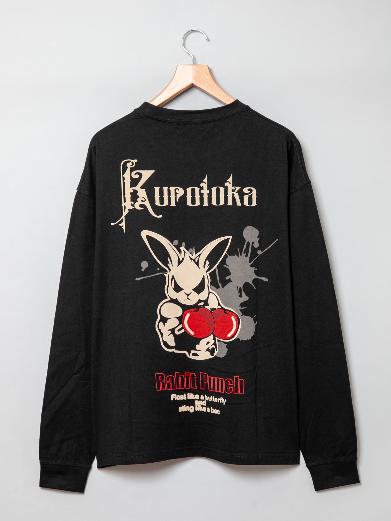 黒菟華 AL-758022 - KUROTOKA『BOX』BIG ロンT