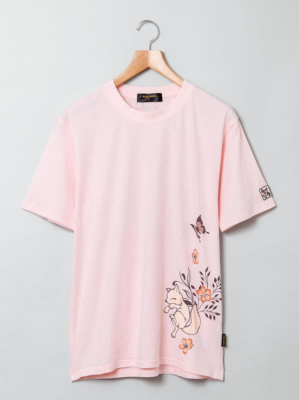 サムネイル： 今昔 KJ-29259  -10 こんじゃく『檸檬の花の咲くころ』半袖Tシャツ