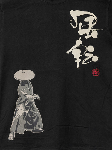 LIN AL-75801 - 『武の気迫』半袖Tシャツ | 【公式】参丸一今昔LIN