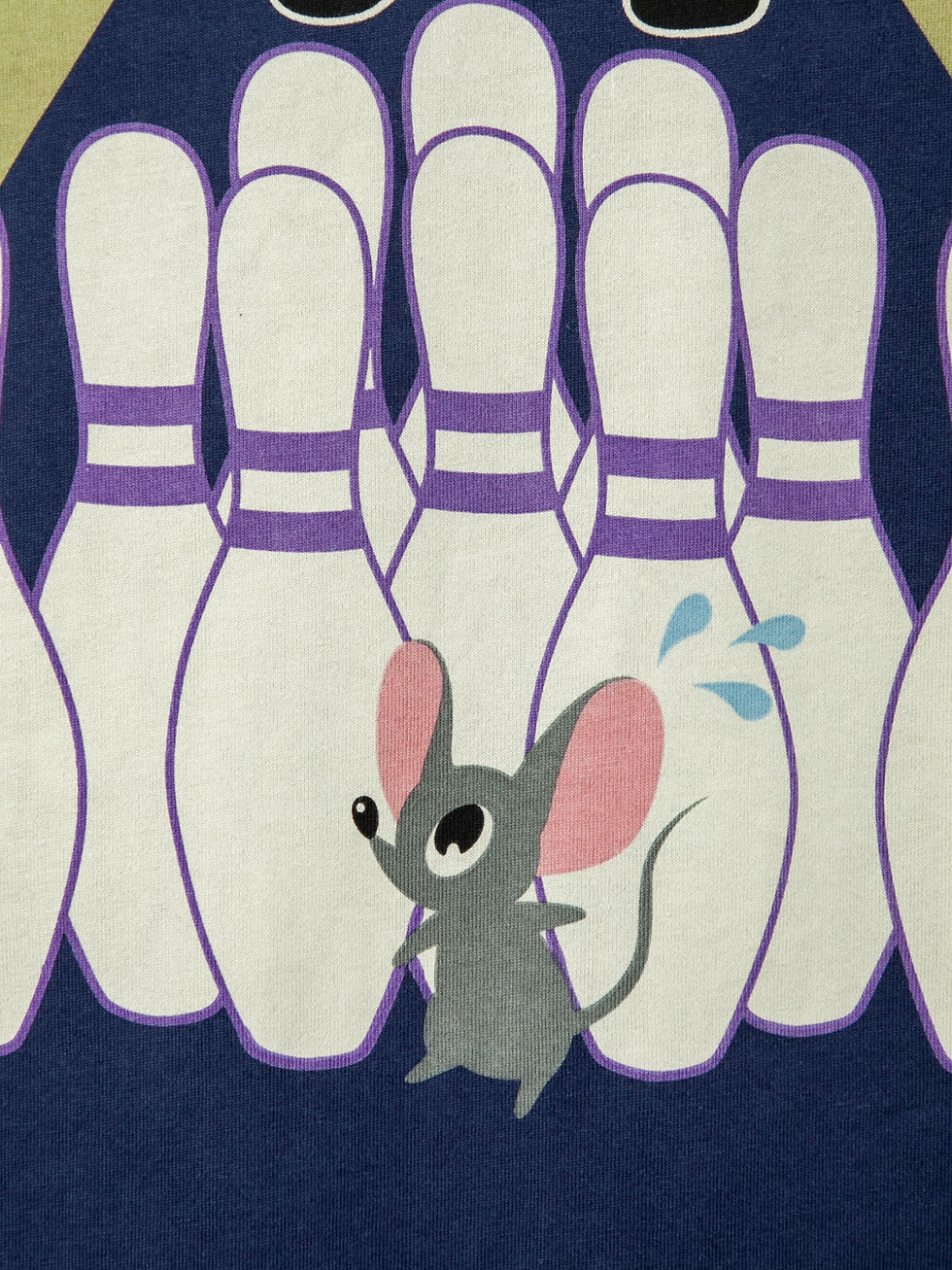 縮圖：LIN AL-75514 -F ラミアール『ボーリング』変形プルオーバー