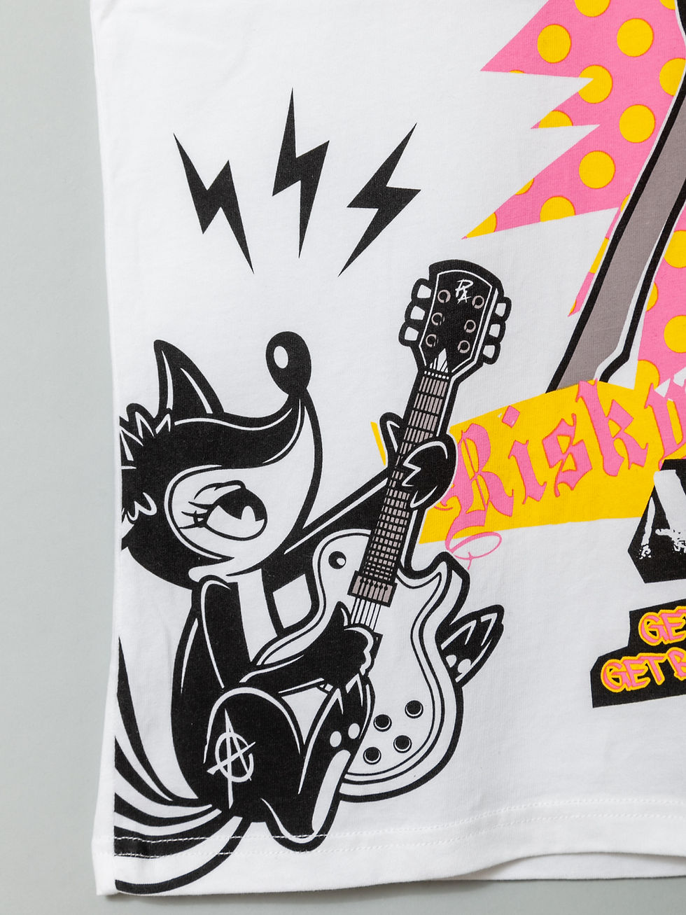 サムネイル： ○LiN  AL-75115 -2 RISKY ANARCHY POPdePUNKna 半袖Tシャツ