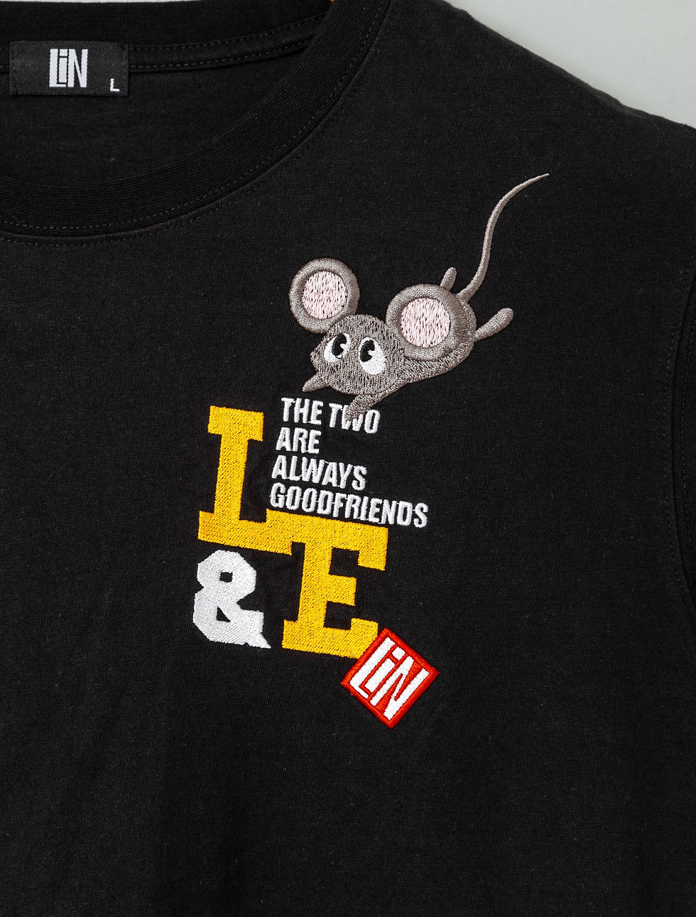 縮圖：LiN AL-75067 -16 ラミは面倒見がいいんだニャ 半袖Tシャツ