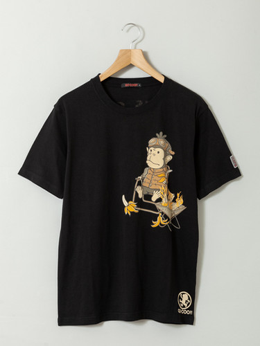 悟空本舗 LG-59903 -80 GO-COO!!! 『猿キャン△ 』半袖Tシャツ