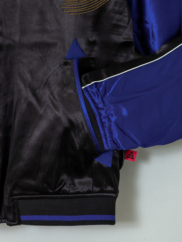 新品未使用　参丸一　リバーシブルスカジャン 楽天市場】参丸一 さんまるいち 浦島蛙遊覧 柄 和柄 刺繍 リバ