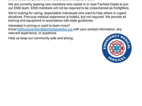 Your Community Needs You