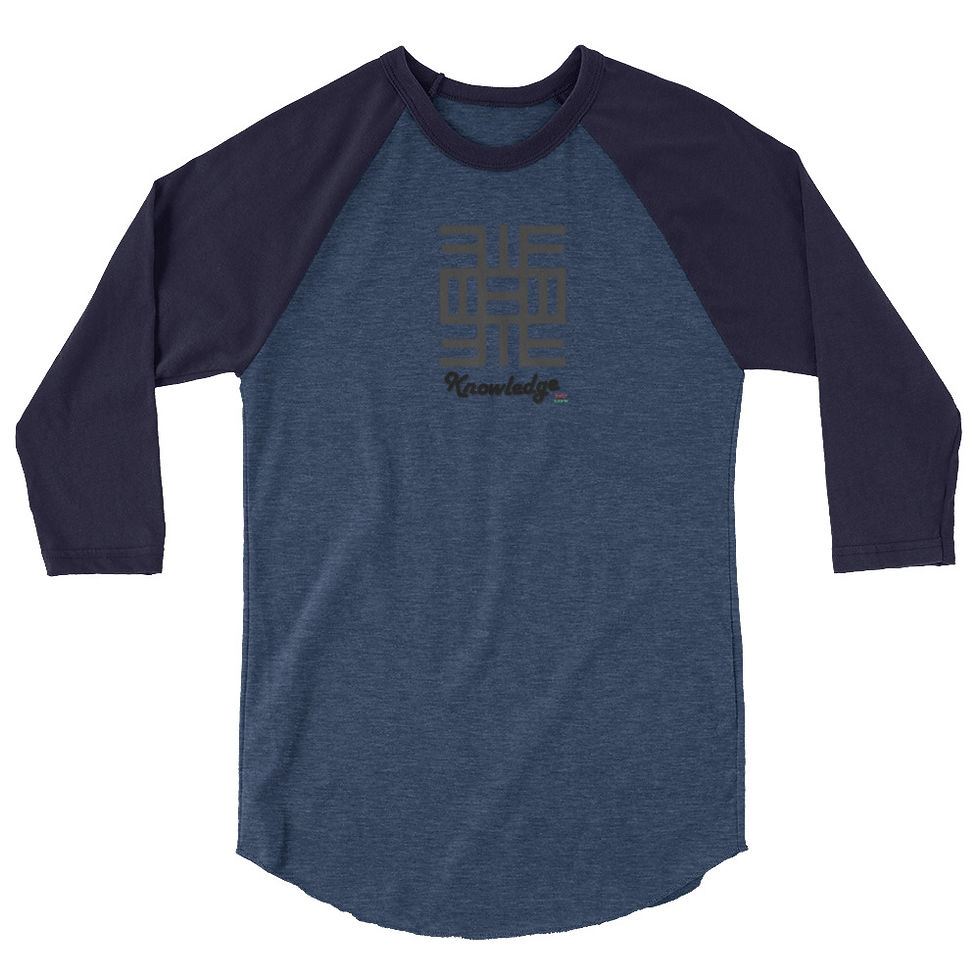 Thumbnail: 3/4 sleeve raglan shirt