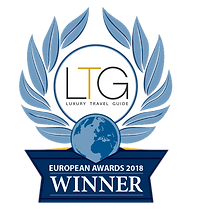 Luxury Travel Guide European Awards 2018 winners badge