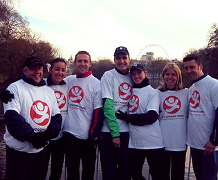 Prvate group running event in London