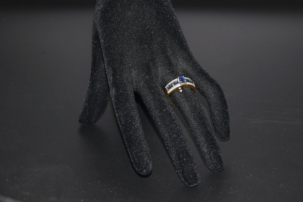Thumbnail: Bague saphir