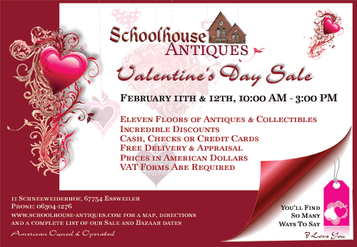 Schoolhouse Antiques Ad