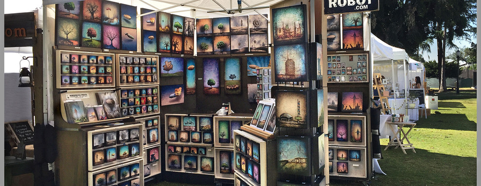 craft fair booth displays