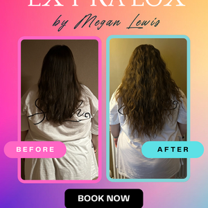 Full head of 22-24 inch Russian/Mongolian nano ring hair extensions 