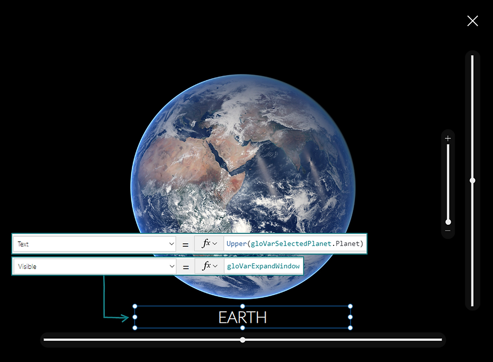 Add planet label
