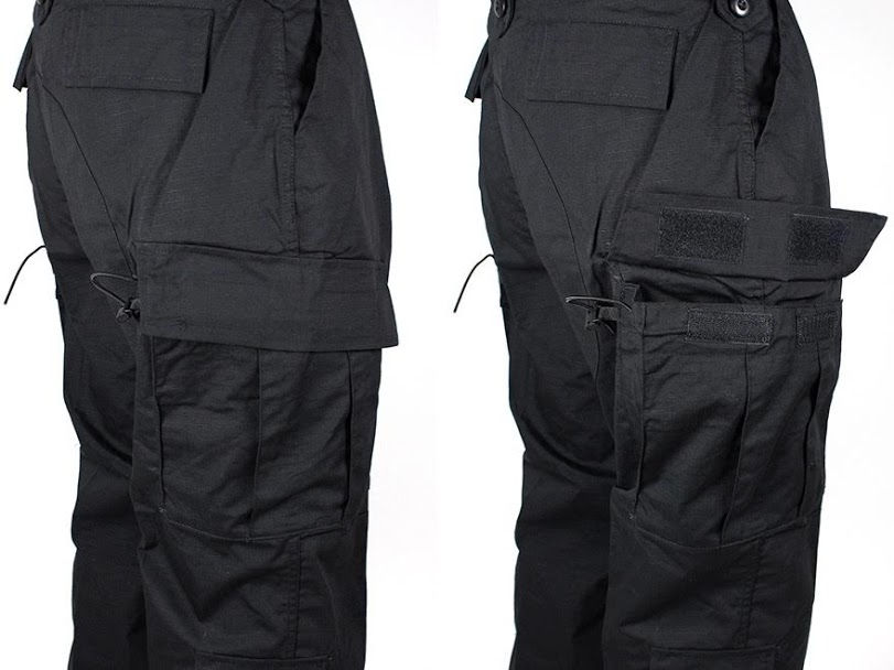 Миниатюра: Костюм US ACU Jacket+Pants Rip Stop черен
