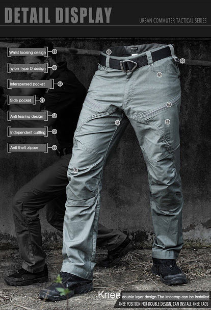 Thumbnail: Trousers Combat Trousers Cargo Trousers tactical Pants tactical night hook oliv