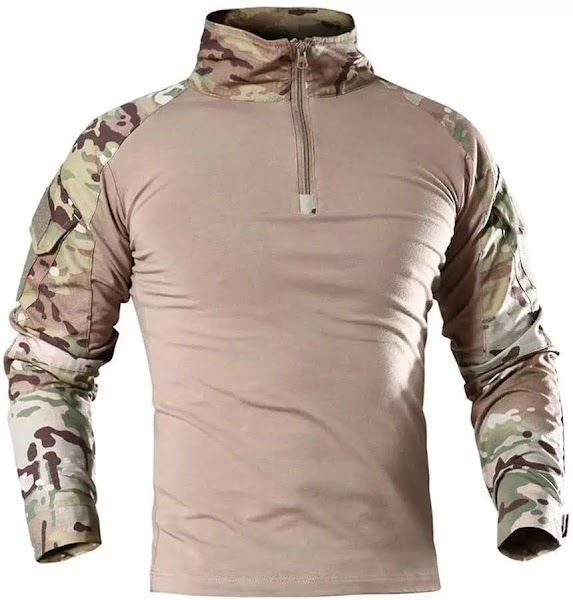 Miniatură: Bluza de lupta tactical camo