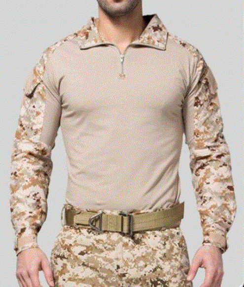 Miniatură: Bluza de lupta tactical digital desert