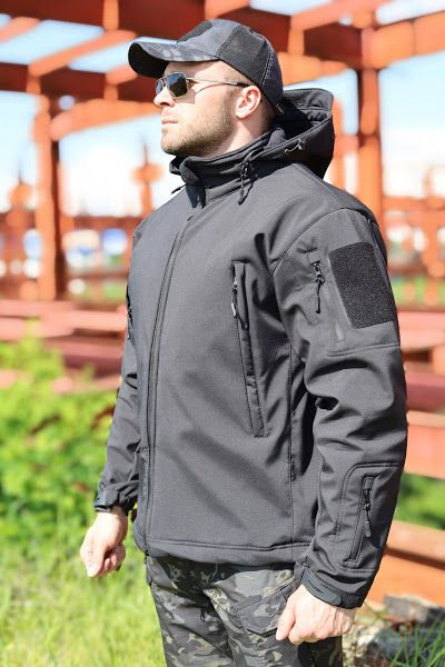 Thumbnail: Jacket Softshell "Shellpower''black
