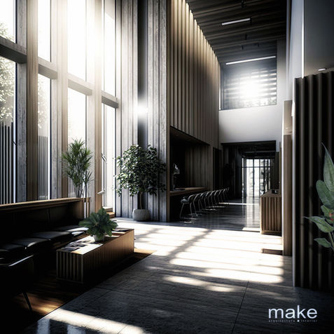 lobby, recepción, remodelación portería, remodelación recepción, bogotá, counter, mueble portería, bogotá