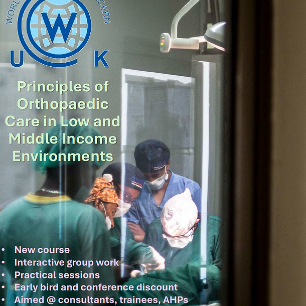 Principles of
Orthopaedic
Care in Low and
Middle Income
Environments