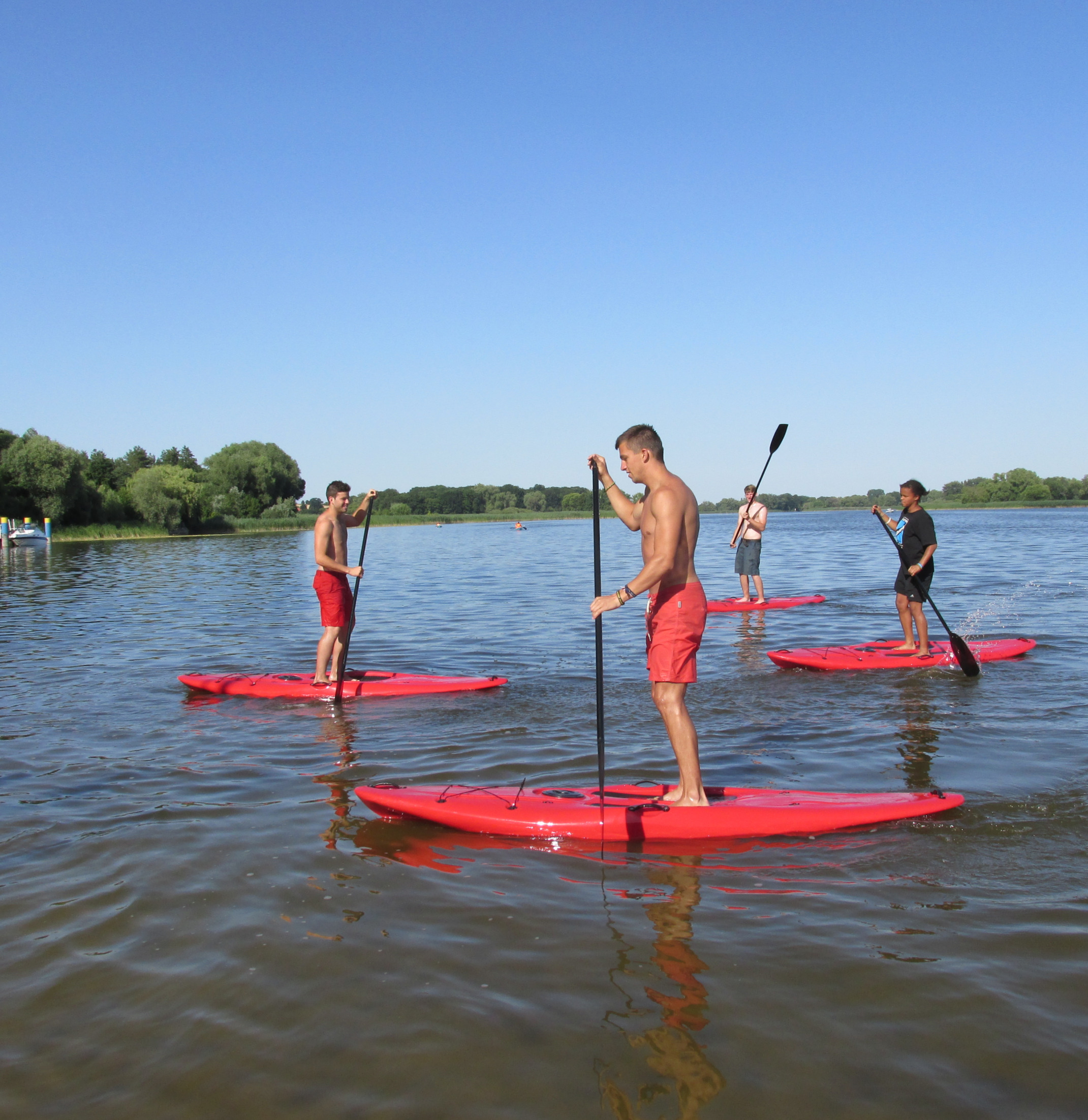 Stand Up Paddling Bootsverleih Bollmannsruh