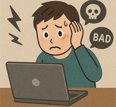 ネット被害の画像