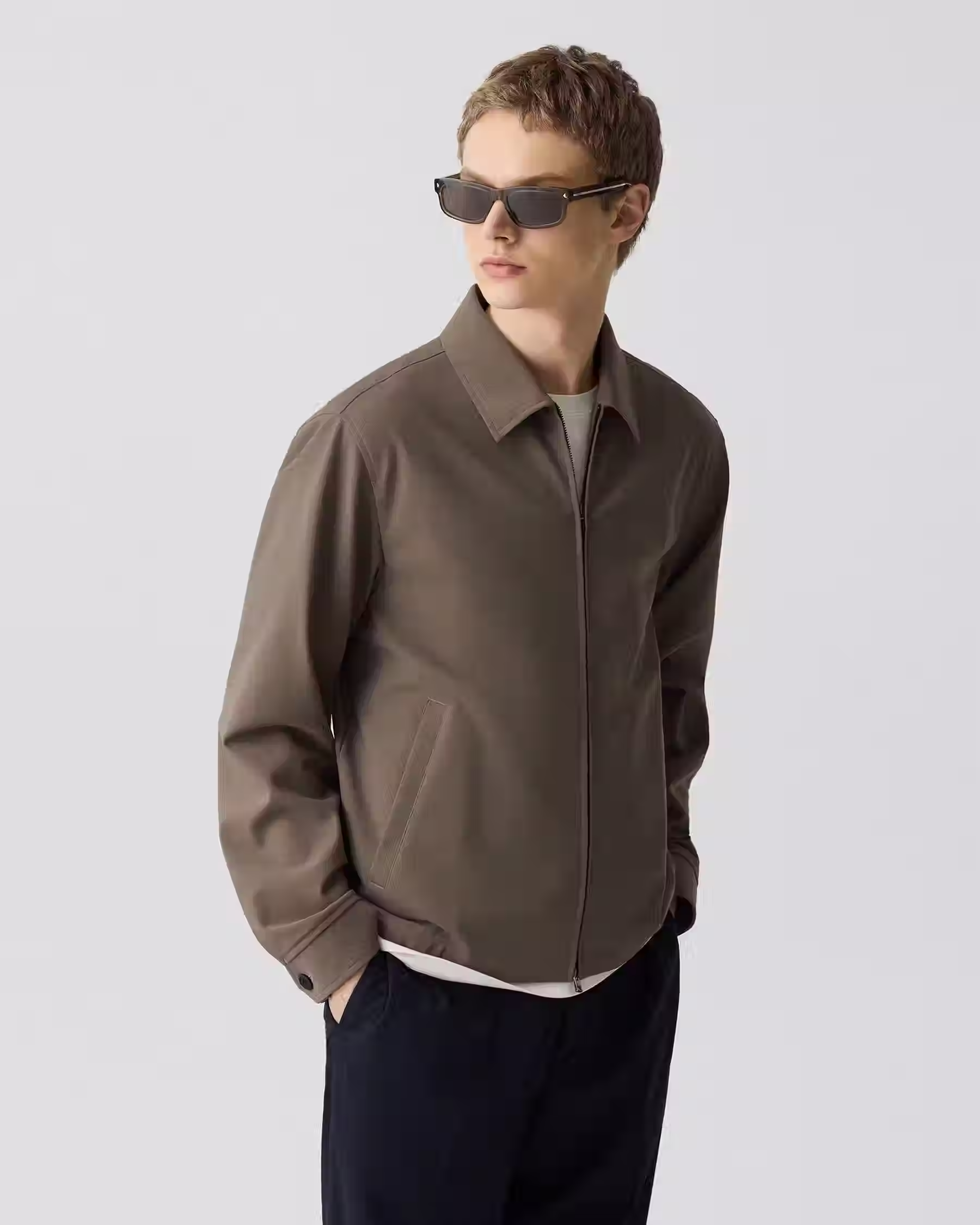 Blouson Jacket in Precision Ponte