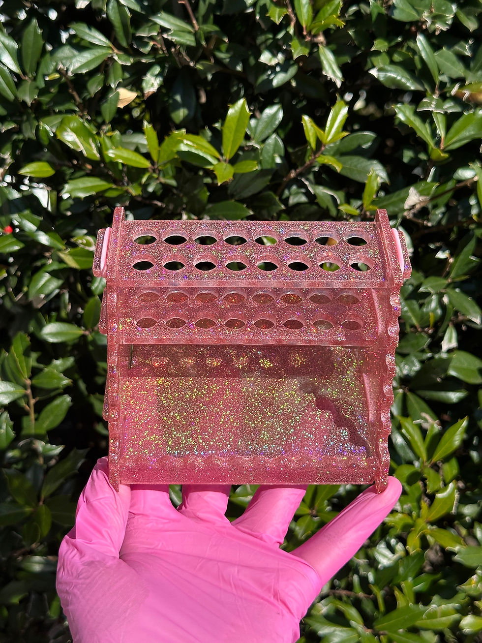 Holo Glitter Brush Stand